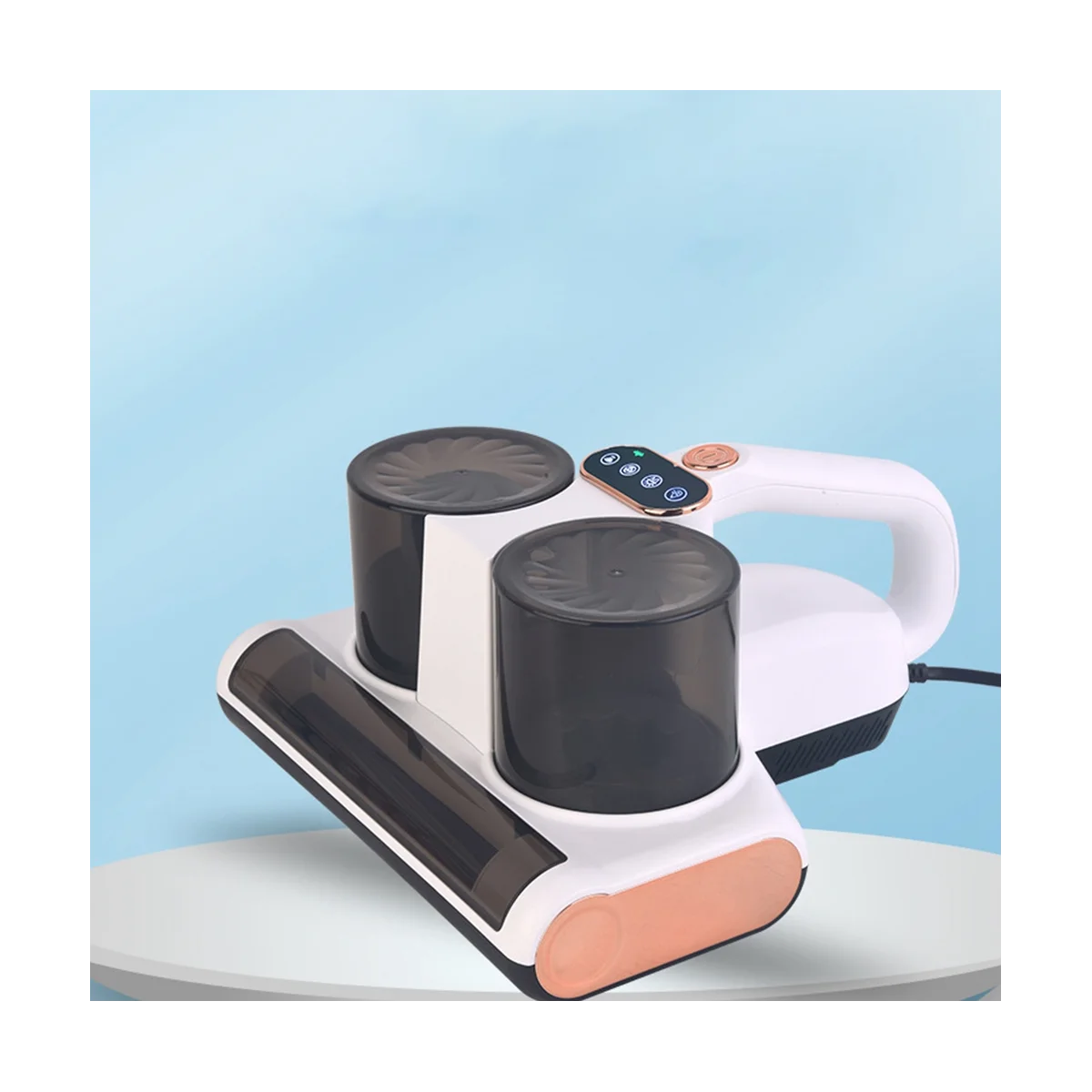 مكنسة كهربائية للسرير، مكنسة كهربائية، نسخة مطورة، فرشاة دوارة مزدوجة لكوب الغبار، تقنية التسخين العالي (قابس الاتحاد الأوروبي)