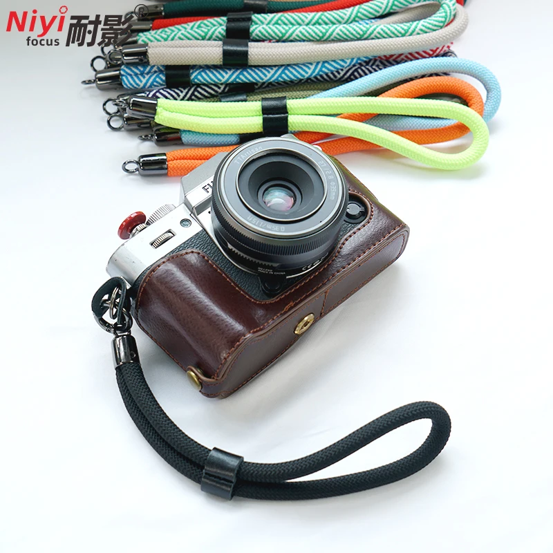 Nylon Camera Wrist Strap, Quick Release cinto de mão, Mirrorless Camera Rope, SLR Acessórios, GoPro, Nikon, DSLR