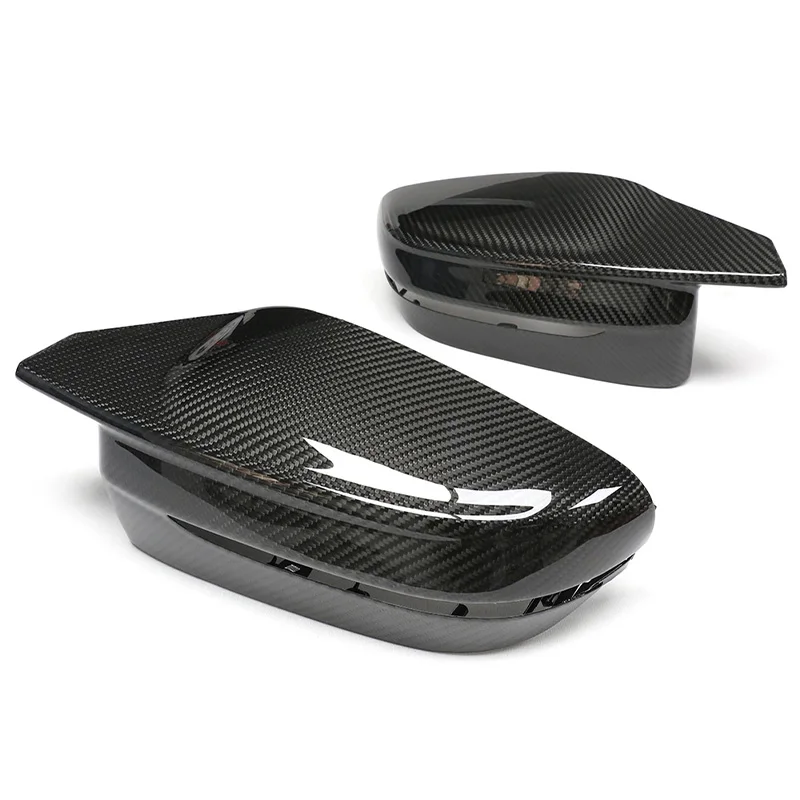 

Automotive carbon fiber replacement cow horn rearview mirror suitable for BMW M3 G80/M4 G82 G83 2021-2023 right-hand drive