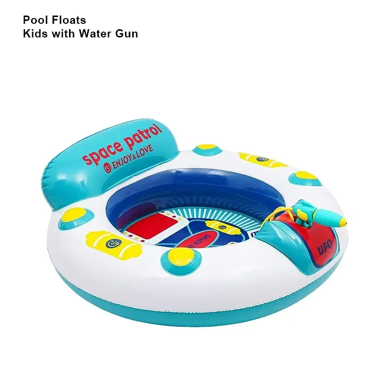 Swimming pool floating children's water , UFO floating blown up swimming pool toys, summer fun swimming pool inflatable