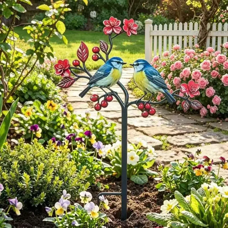 Outdoor-Vogeldeck aus Metall für Gartendeck und Kenotaphraum mit permanenter Oberfläche 3XUF – Detail 10