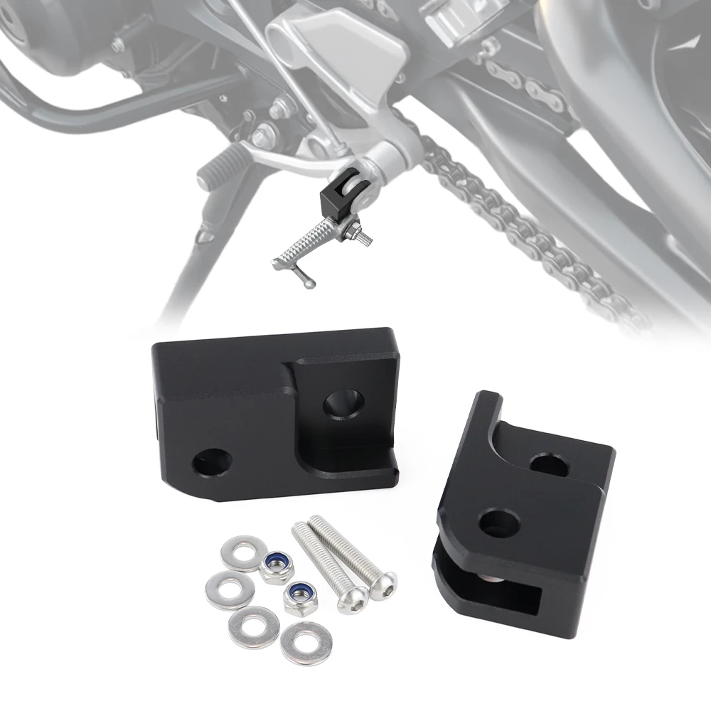 

Motorcycle Aluminum Rider Foot Pegs For Yamaha FZ-09 /MT-09 2014-2020 XSR900 2016-2021 Footrests Front Footpeg Lowering Brackets