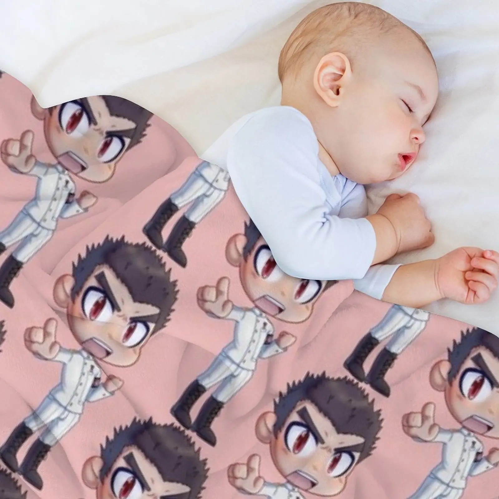 Kiyotaka Ishimaru Danganronpa رمي بطانية الزخرفية أريكة لينة كبيرة أفخم البطانيات الشعر