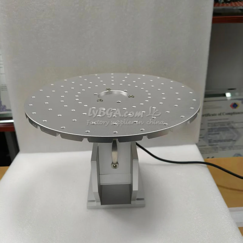 

LY D300 Pen Rotary Table Rotary Axis Round Wheel Version Center Hole Diameter 32mm for Fiber Laser Marking Engraving Machine Use