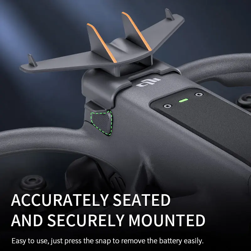 

For DJI Avata2 Drone Flight Tail Battery Quick-release Protection Cover Fixing Buckle Flying Tail Wing Buckle Guard Accessories