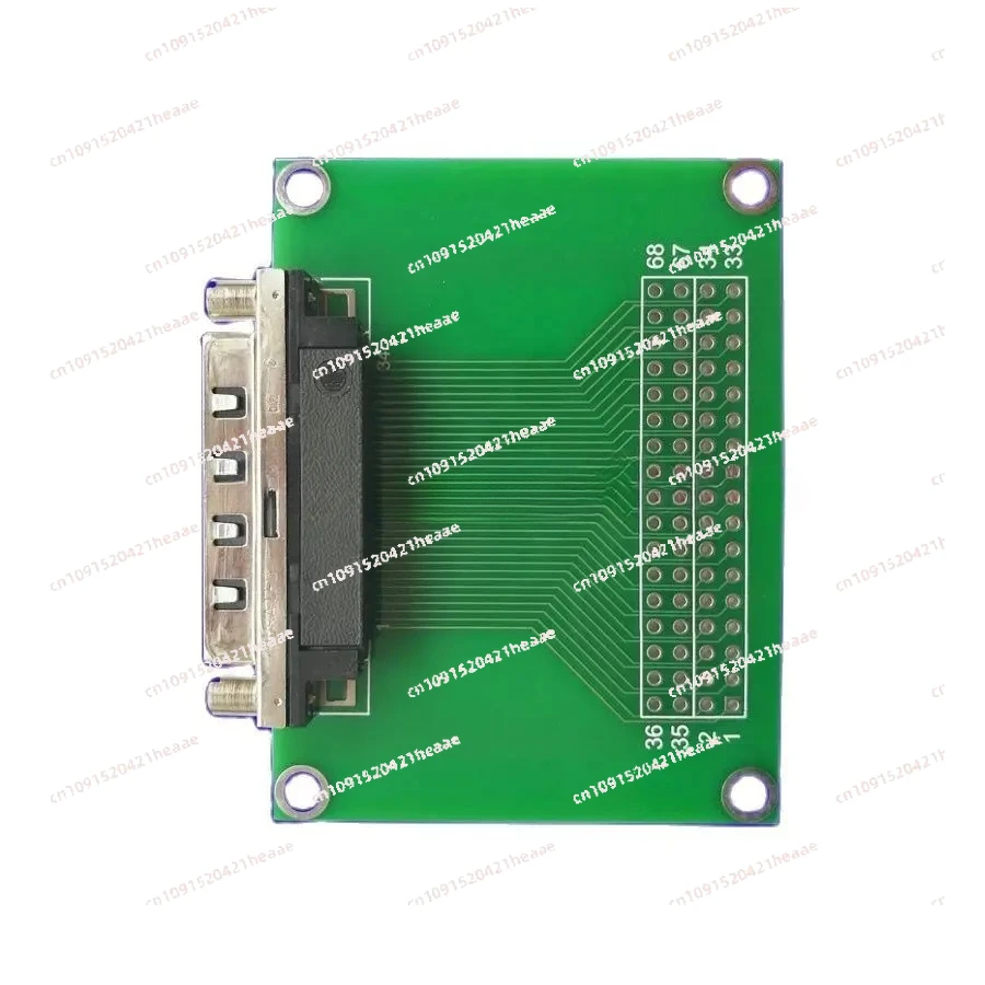 

Suitable for High Density Female Head Adapter Plate Terminal Board Terminal Block Slot Terminal Block with Screw