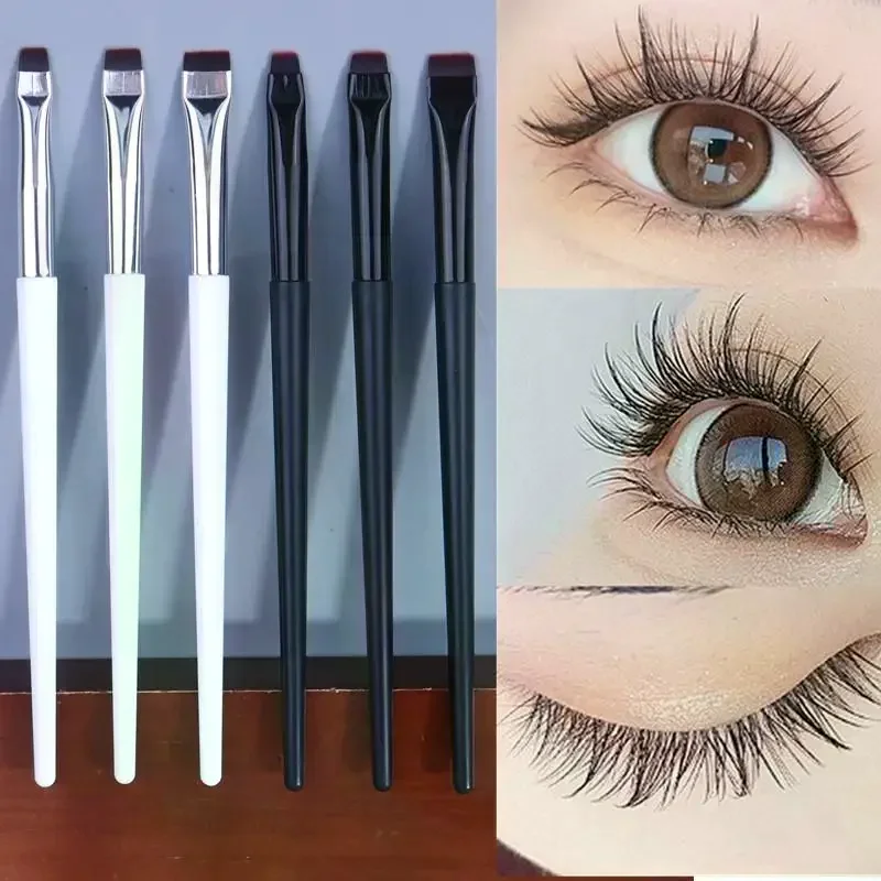 1 Pcs Flat Head Lash Perm Brush Eyelash Lamination & Lifting Tool Professional Separating Brush For Extensions Lift And Styling