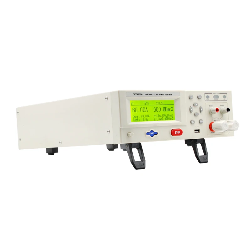 Chuangkai CKT9931A Ground Resistance Tester 600mΩ Power 600W Current 100A  DC With Test Line Abnormality Detection Functions