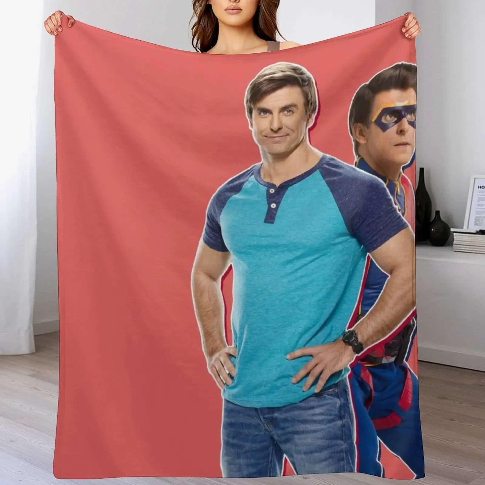 

The Secret Behind The Mask - Ray Throw Blanket Anti Shedding Soft Fuzzy Blanket for Home