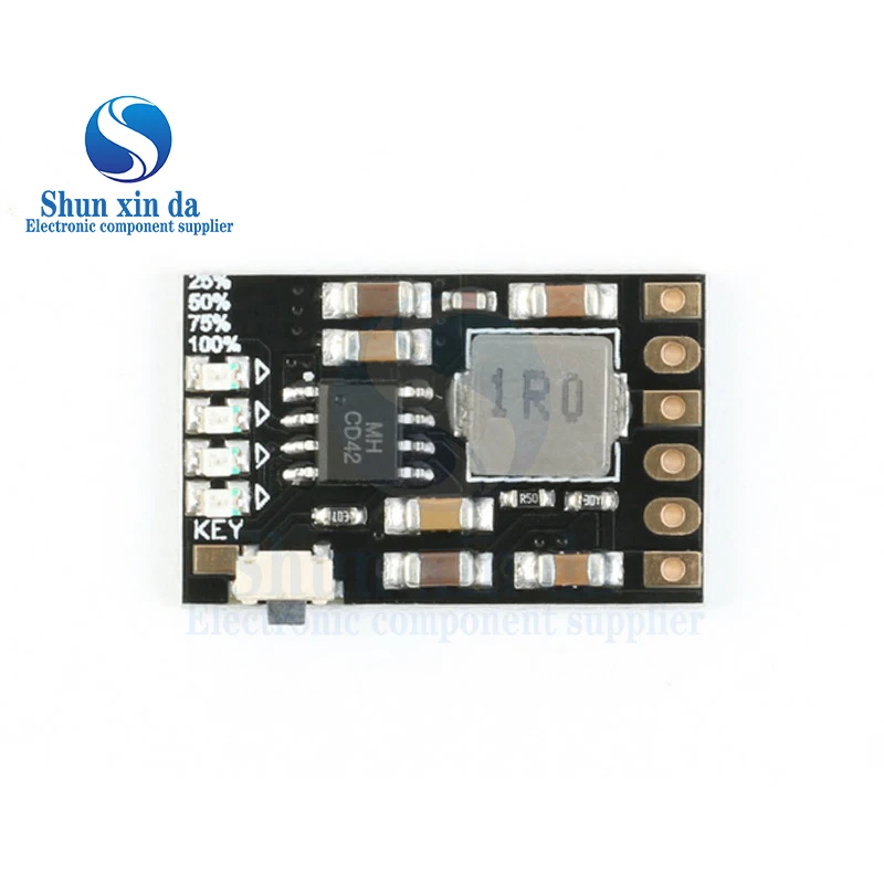 2A 5V Charge Discharge Integrated 3.7V 4.2V Lithium Battery Boost Mobile Power Protection Diy Electronic PCB Board Module