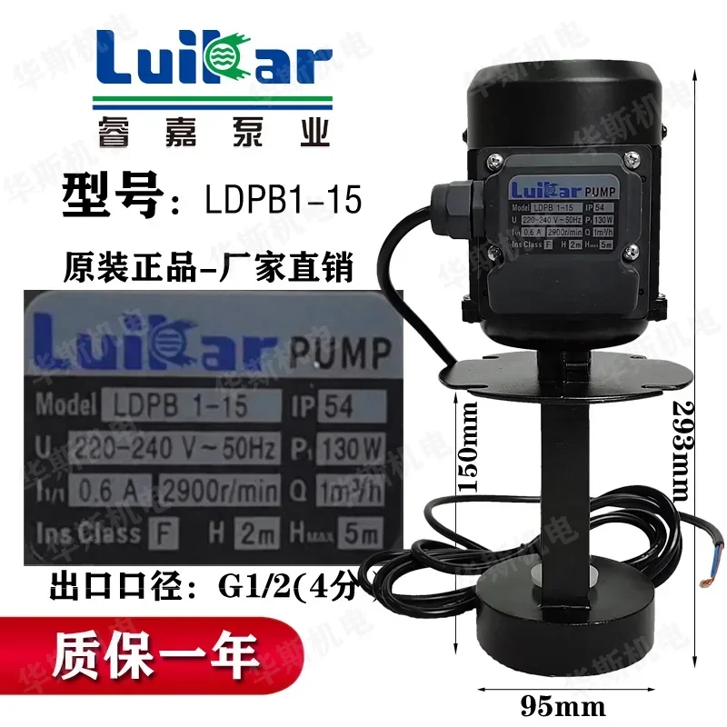 Rocoi Luokai Luikar Ruijia Precision Engraving Machine Tool Circulating Water Pump LDPB1-2-4-4-15-18-22-25-TP