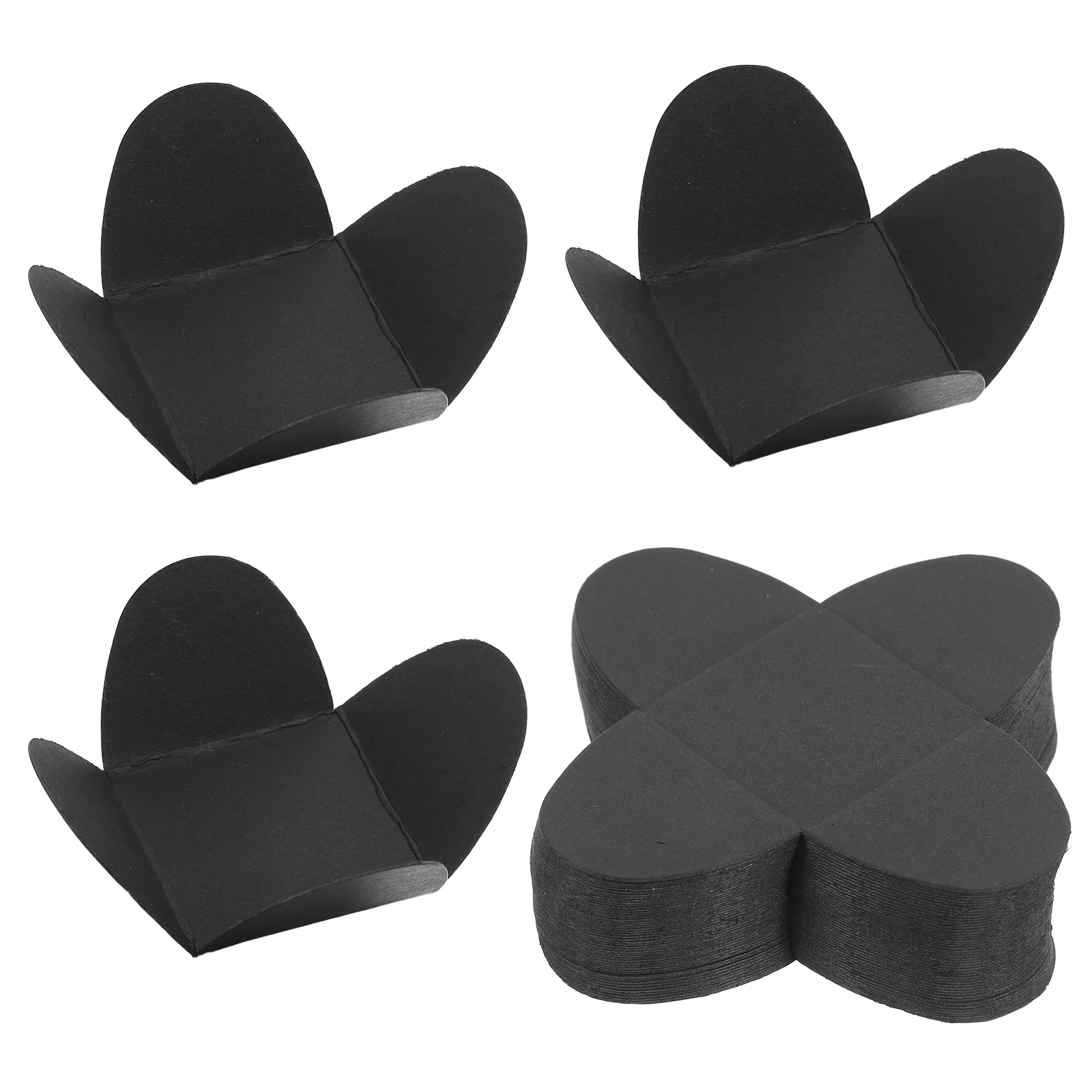 

200pcs Wrapper Cups Black Paper Candy Tray Holder Liners For Chocolate Truffle Wrapper Candy Holder Confectionery Products