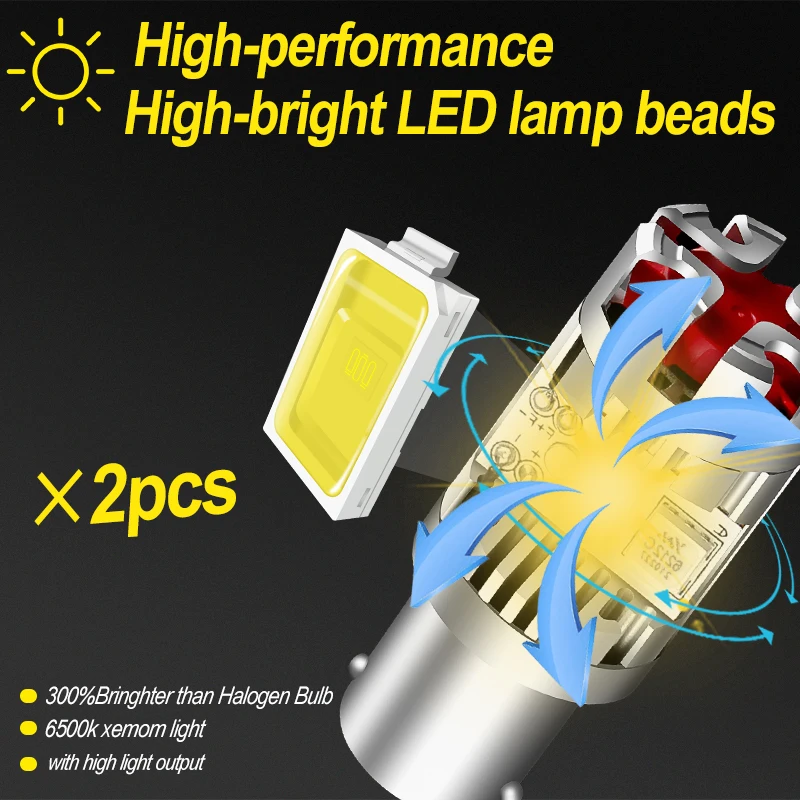

2PCS 1156 BAU15S PY21W LED Turn Signal Light Bulbs Canbus For Mercedes-Benz E-Class W212 2009-2016 S211 2003-2009 S212 2009-2016