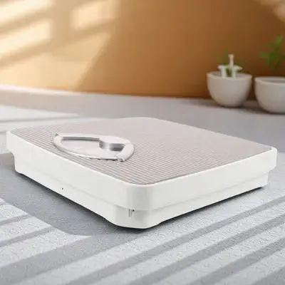 

Mechanical Weight Scale Portable Stylish Iron Dial Body Scale Accurate Bathroom Scales Home Use Lightweight Compact Design
