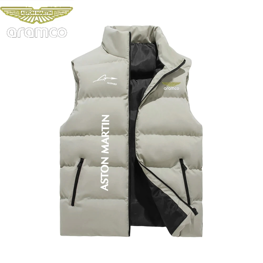 Aston Martin Racing Driver Printed Men's Vest Jacket Casual Fashionable Outdoor Sports Spring Autumn Collection 2026