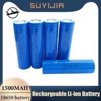 18650 3.7V 1500mAh rechargeable lithium-ion battery for mobile phone medical equipment bright flashlight replacement battery
