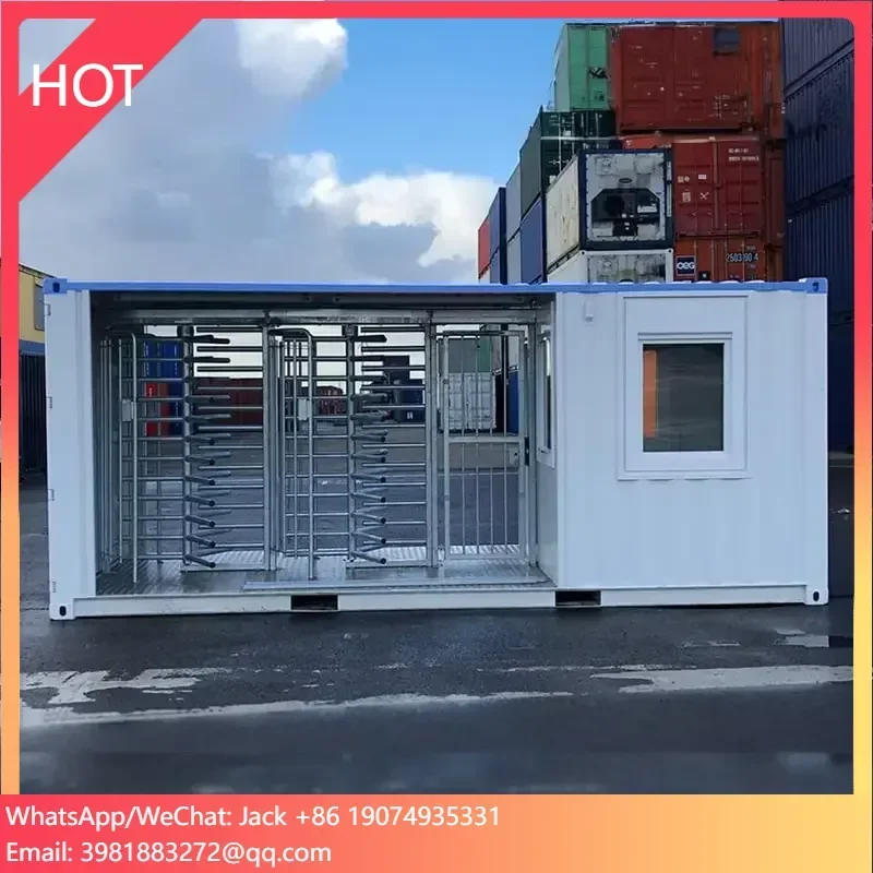 

Наружные контейнерные турникеты для безопасного доступа на объекты с использованием RFID и биометрической идентификации