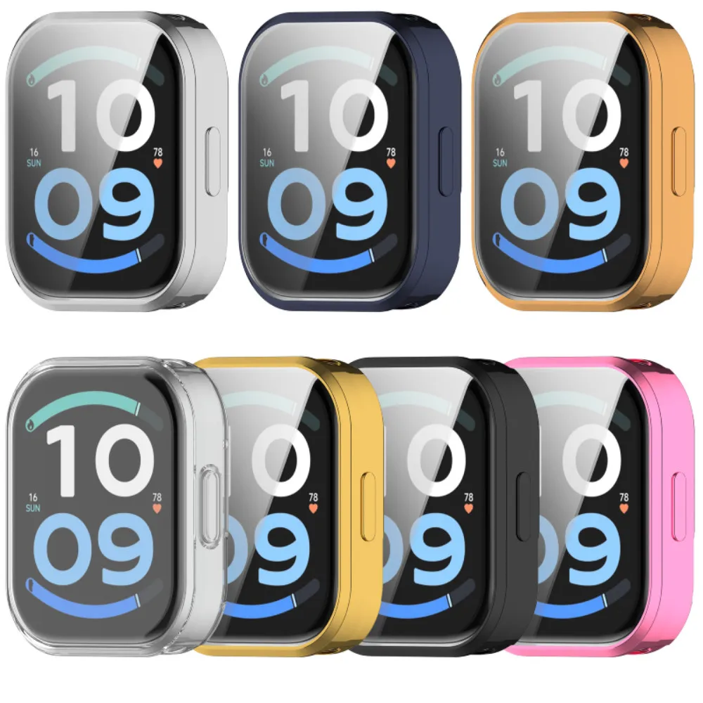 Vollständige TPU-Schutzhülle für die Redmi Watch 6 Active Smartwatch, kratzfester Displayschutz, neues Stoßschutz-Design, Schutzhülle und Zubehör. – Detail 2