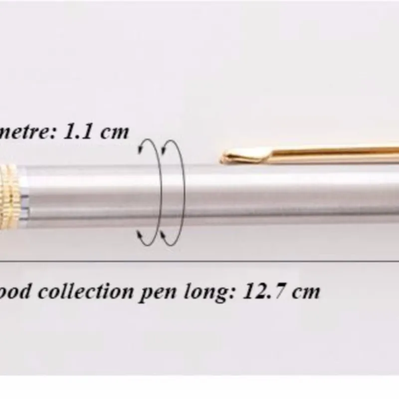 Chuck bloodletting stainless steel continuous point puncture tab collateral stasis blood leakage cupping blood collection pen