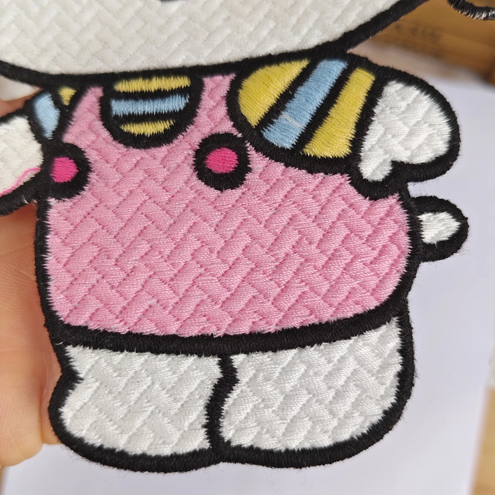 Cartoon Cute Kitty Kitty Embroidery Cloth Patch Clothing Patch Repair Accessories Bag Decorative Cloth 24101002
