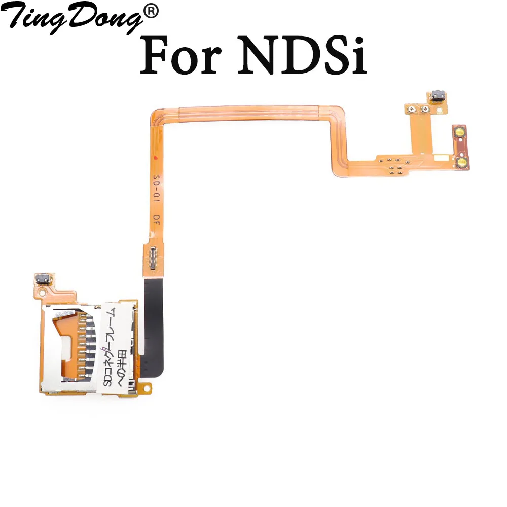 SD CARD SLOT BUTTONS L / R TRIGGER VOLUME FLEX RIBBON FOR NINTENDO DSi NDSi