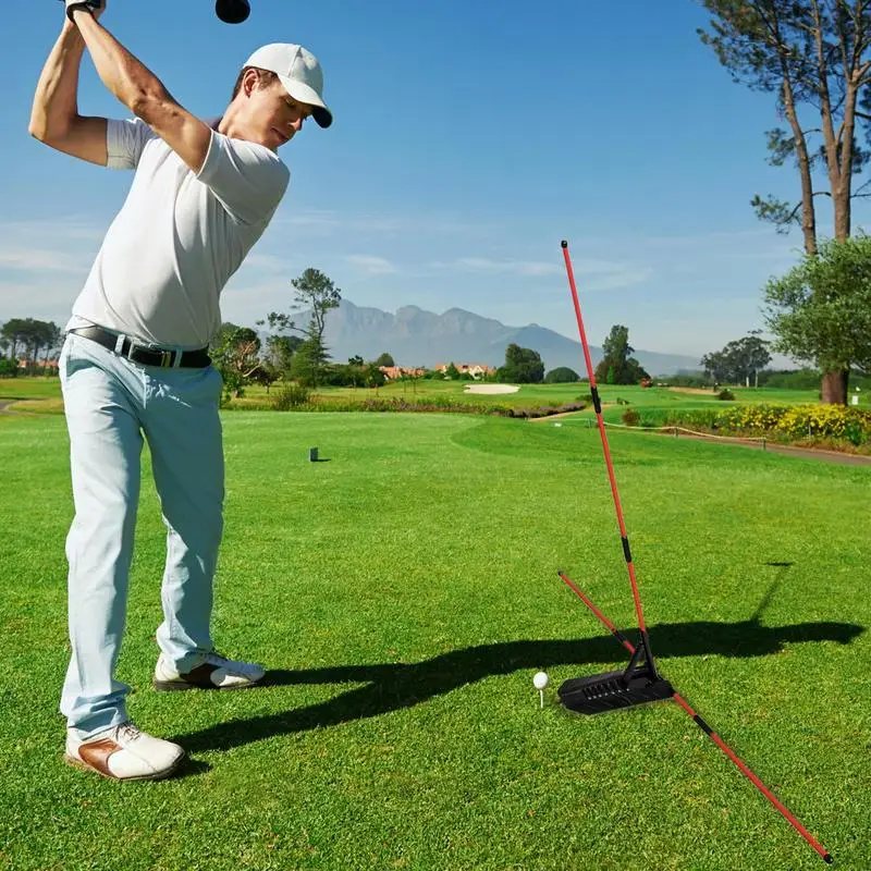 

Golf Alignment Stick Holder Portable Multi-Functional Golf Swing Aid Sport Trainers For Sports Lovers Father's Day Thanksgiving