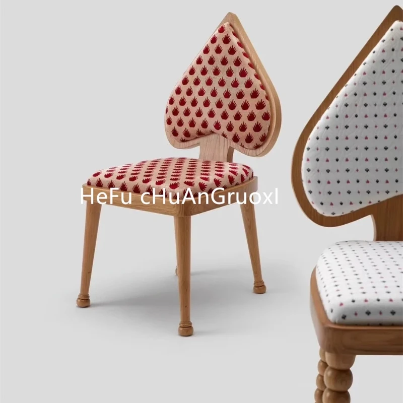 

Wooden Backrest Simple Customized Chair for The Living Room Luxury Dining Set Portable Chair Design Chaise Furniture Dalba
