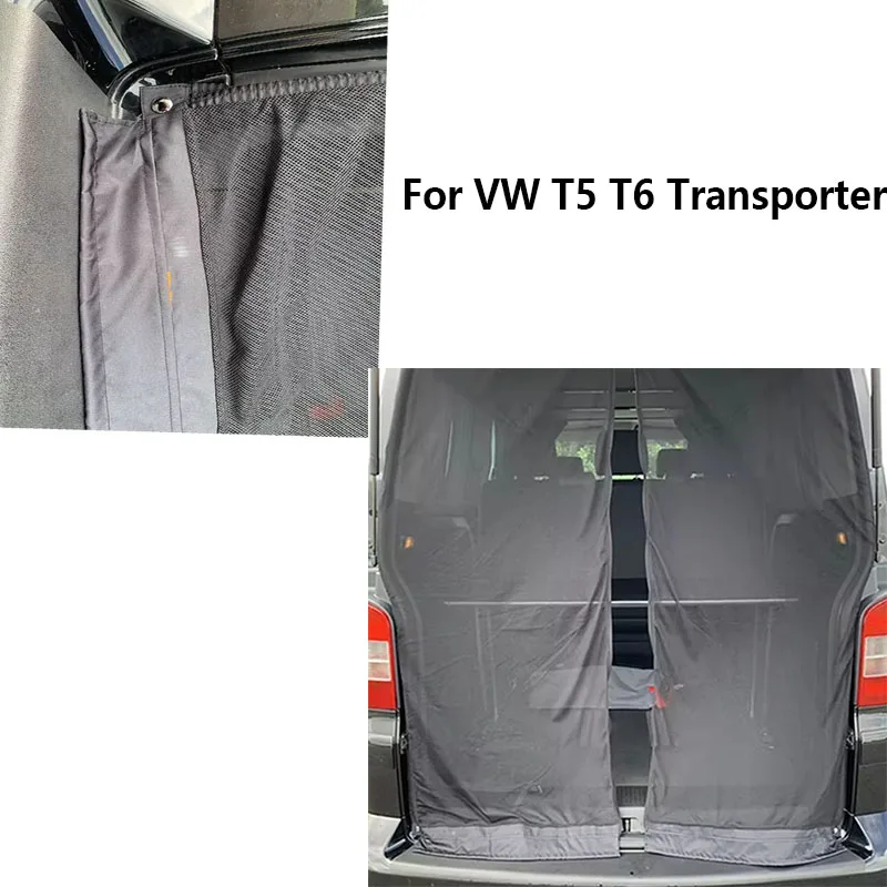 Magnetic Mosquito Net for VW T5 T6 Transporter Standard Roof Tailgate And Barn Doors Fly Screen Mesh Protector for Camping