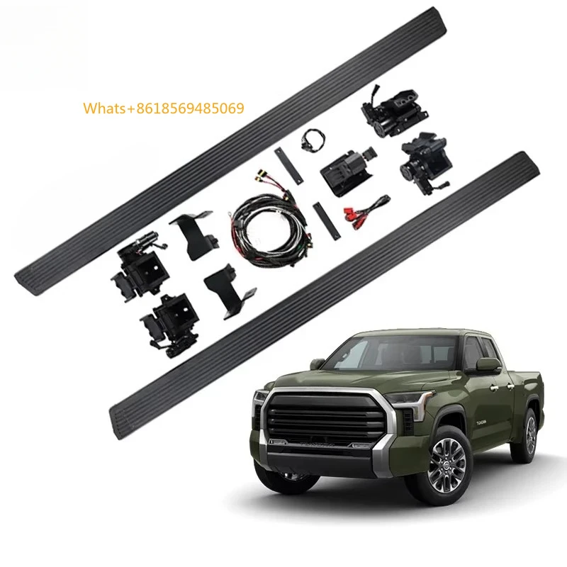 

of New Features Power Side Step Popular Price Running Board Tundra 2024
