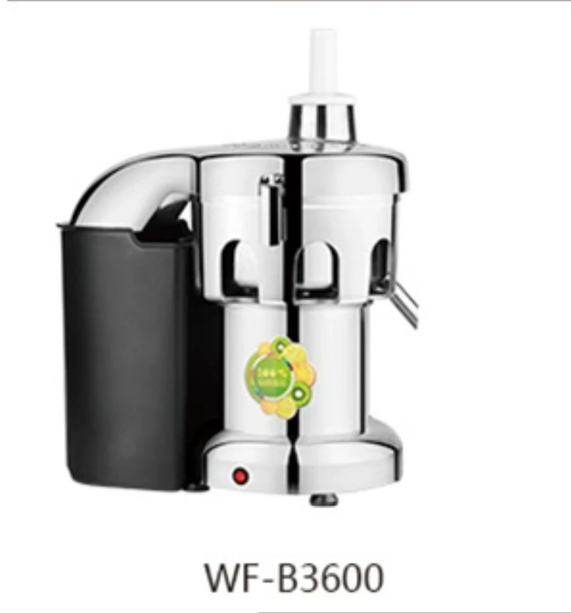 

WF-B3600 Juicer Heavy Duty Juicer Aluminum Casting and Stainless Steel Constructed Centrifugal Juice Extractor Juicin