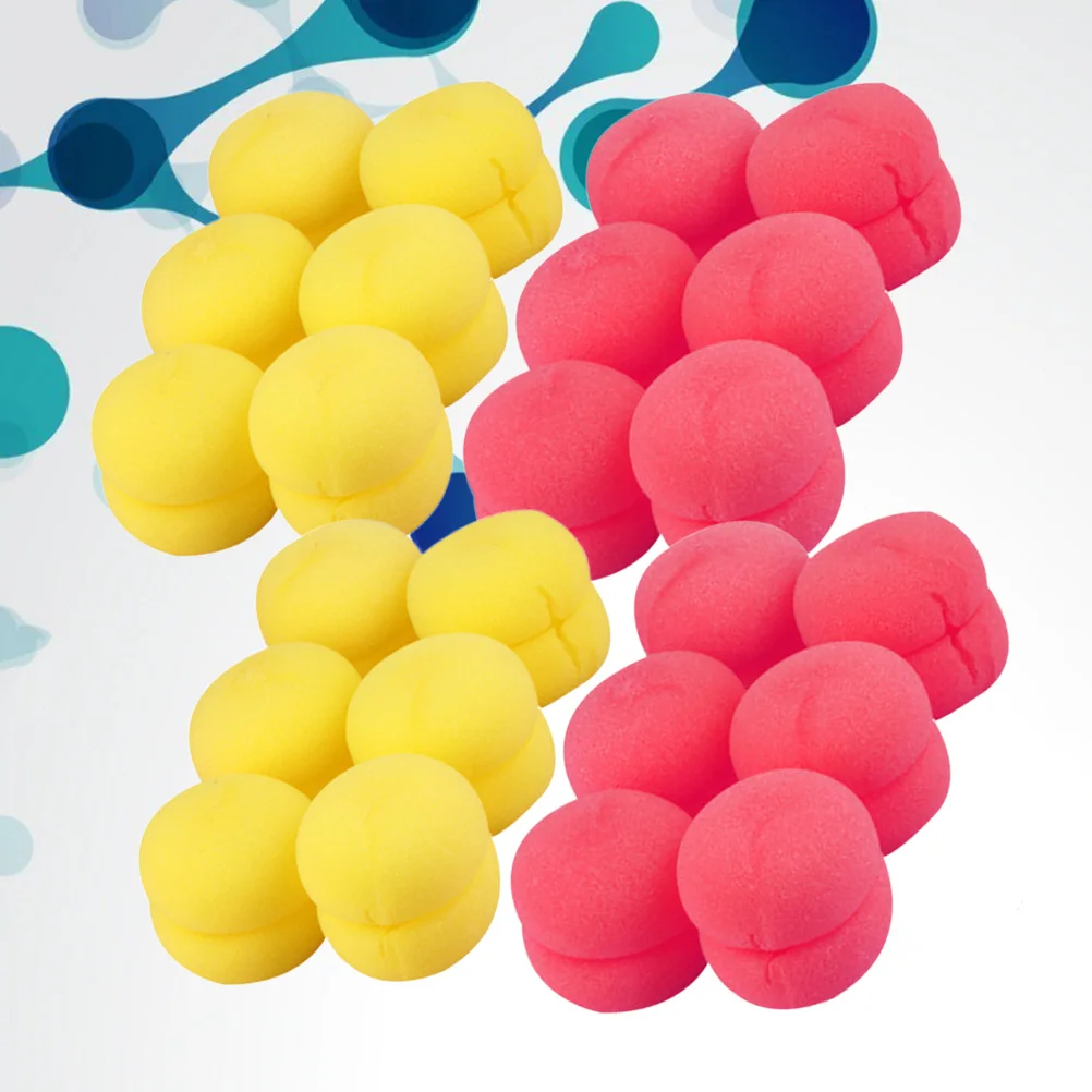 

4 комплекта бигуди, губка, шарик, грибной дизайн, прочный легкий инструмент для укладки волос для женщин, временный раствор для завивки волос, ежедневное использование