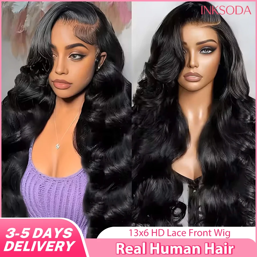 

Парик из натуральных бразильских волос с HD-кружевом 13x6, 40 дюймов, с эффектом Body Wave, 220% плотность, предварительно выщипанные волосы, для женщин, парик с кружевной передней частью 13x4