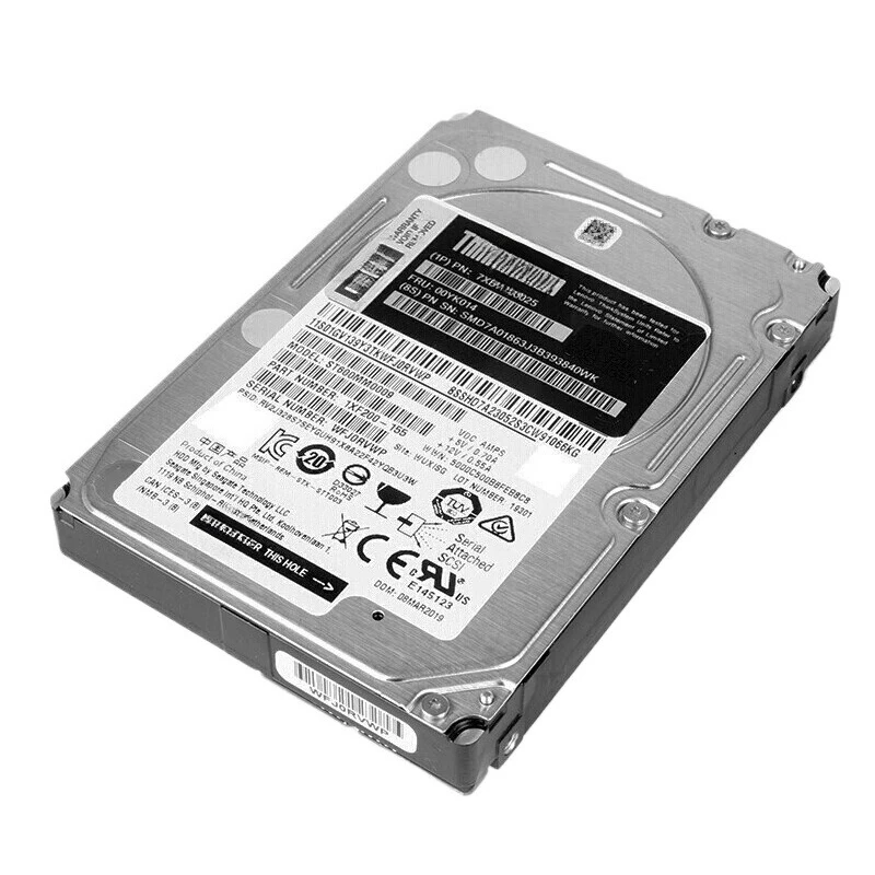 Applicable to Lenovo Enterprise Server Hard Disk SAS/SSD/SATA Storage NAS Hard Disk 600G 2.5 inches