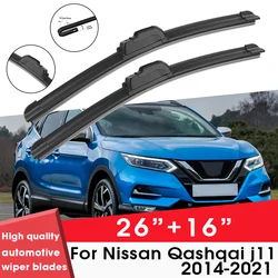 Auto wischer blatt blätter für Nissan Qashqai J11 2015-2017 26 