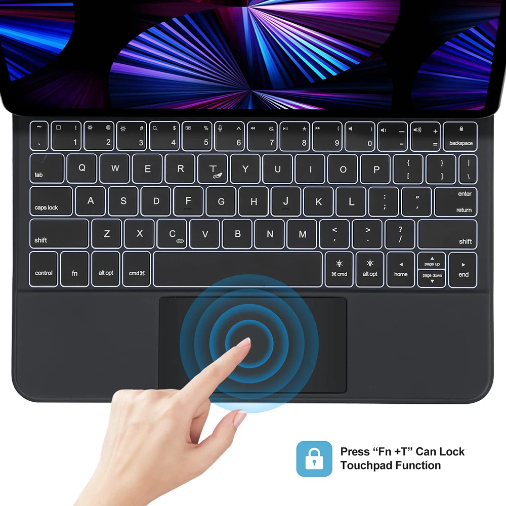 iPad 10. Nesil 10.9 için Magic - Keyboard Cover Silicone incelemesi ve fiyatı