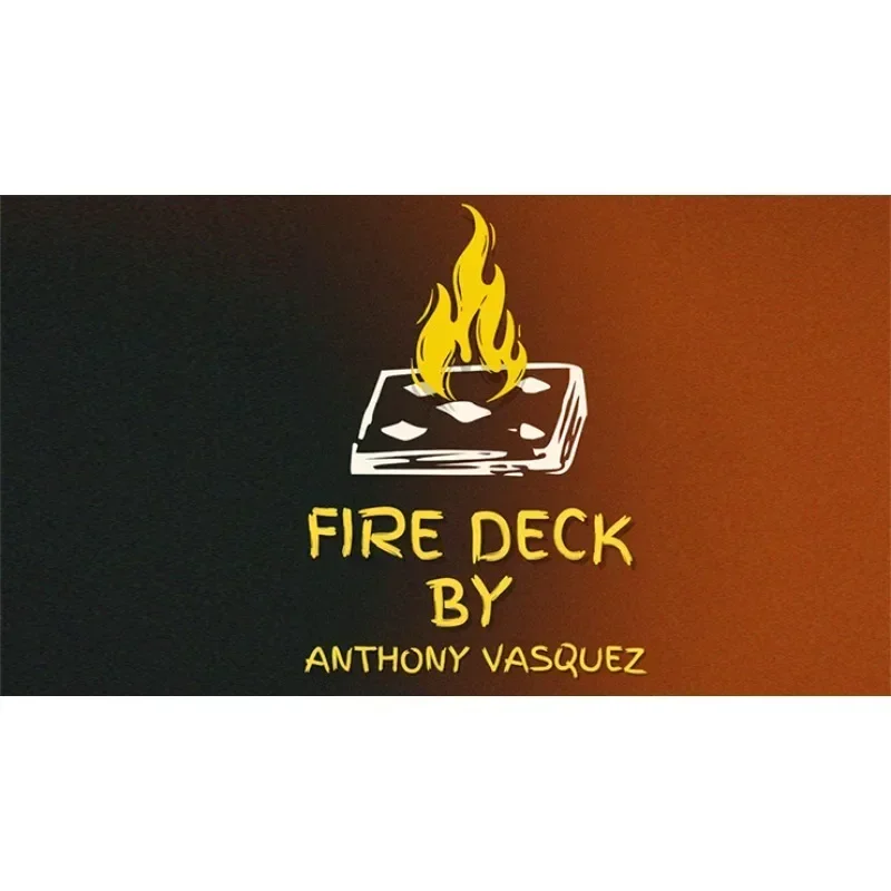 

Fire Deck 2 (Gimmicks) By Anthony Vasquez Decks Card Magic and Trick Decks Smoke Magic Props Illusions Fun Street Close up Magia