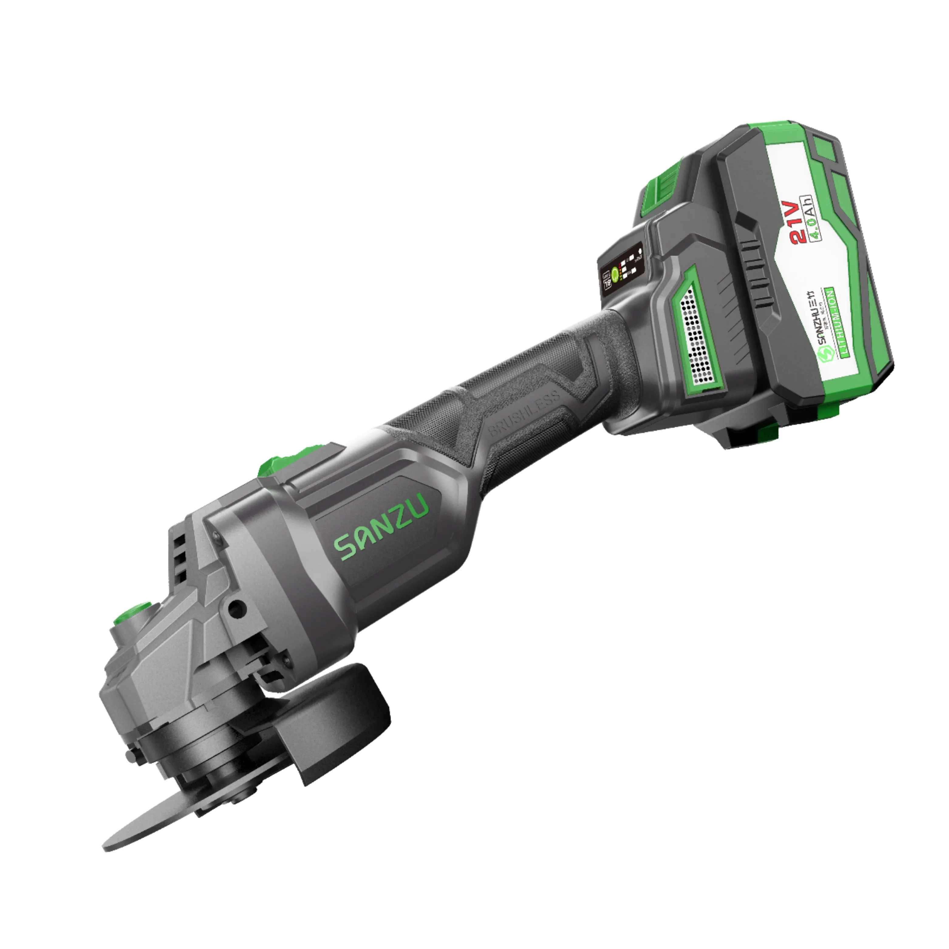 Sanzu 21 industrial gr cordless angle grinder