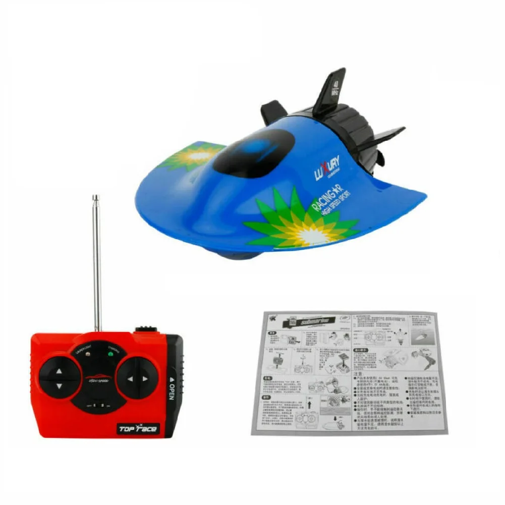 RC Submarine Mini Marine Boat Speed Racing Radio Remote Controller Para Pour Toys for Kids Outdoor Pool Fun Toy Quality Motor
