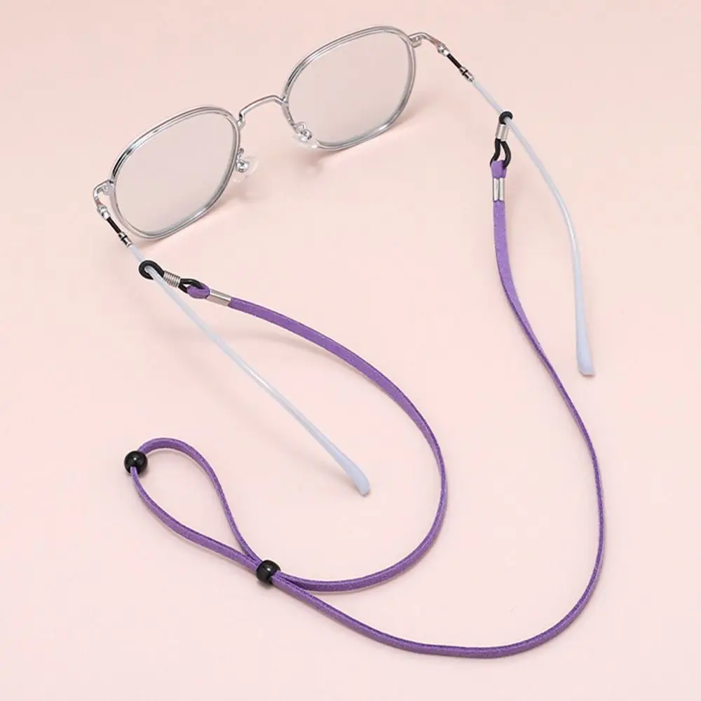 1PC Eyewear Retainer Eyeglasses Holder Strap Cord High Elasticity Suede Fabric Adjustable Glasses Cord Durable