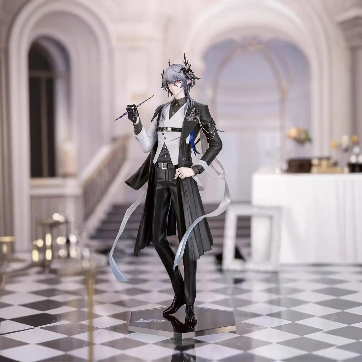 

【Presale】Original Arknights Game Character Sculpture Logos&Theresa Action Statue Figures Cartoon Collectible Model Toy
