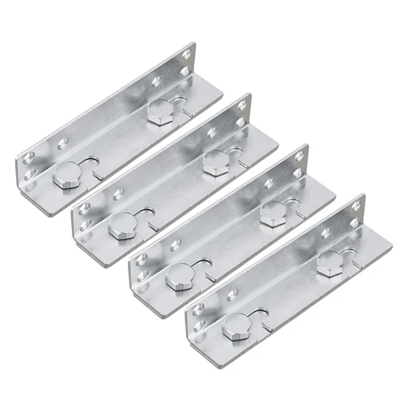 

Heavy-Duty Bed Hinges Bed Fasteners Wooden Bed Hooks Angle Codes Furniture Bed Fixing Hardware Accessories Connectors