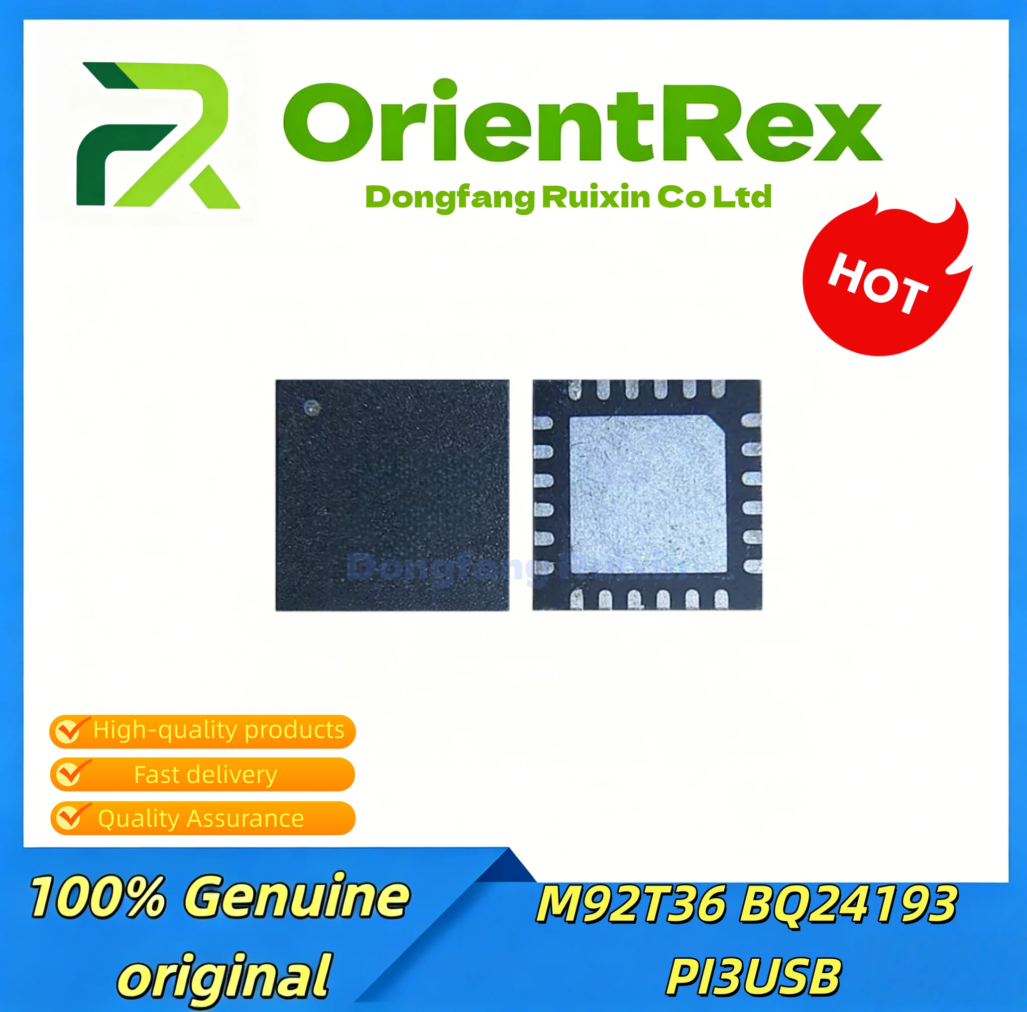 (1-10piece)100% New M92T36 BQ24193 PI3USB P13USB PI3USB30532ZLE P13USB30532ZLE QFN Chipset