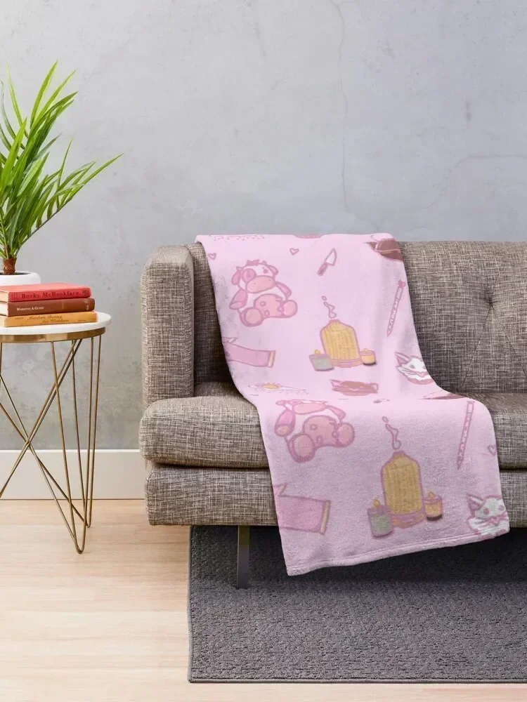 Doki Props Pattern! Throw Blanket Soft Beds For Baby Decorative Throw christmas gifts Blankets