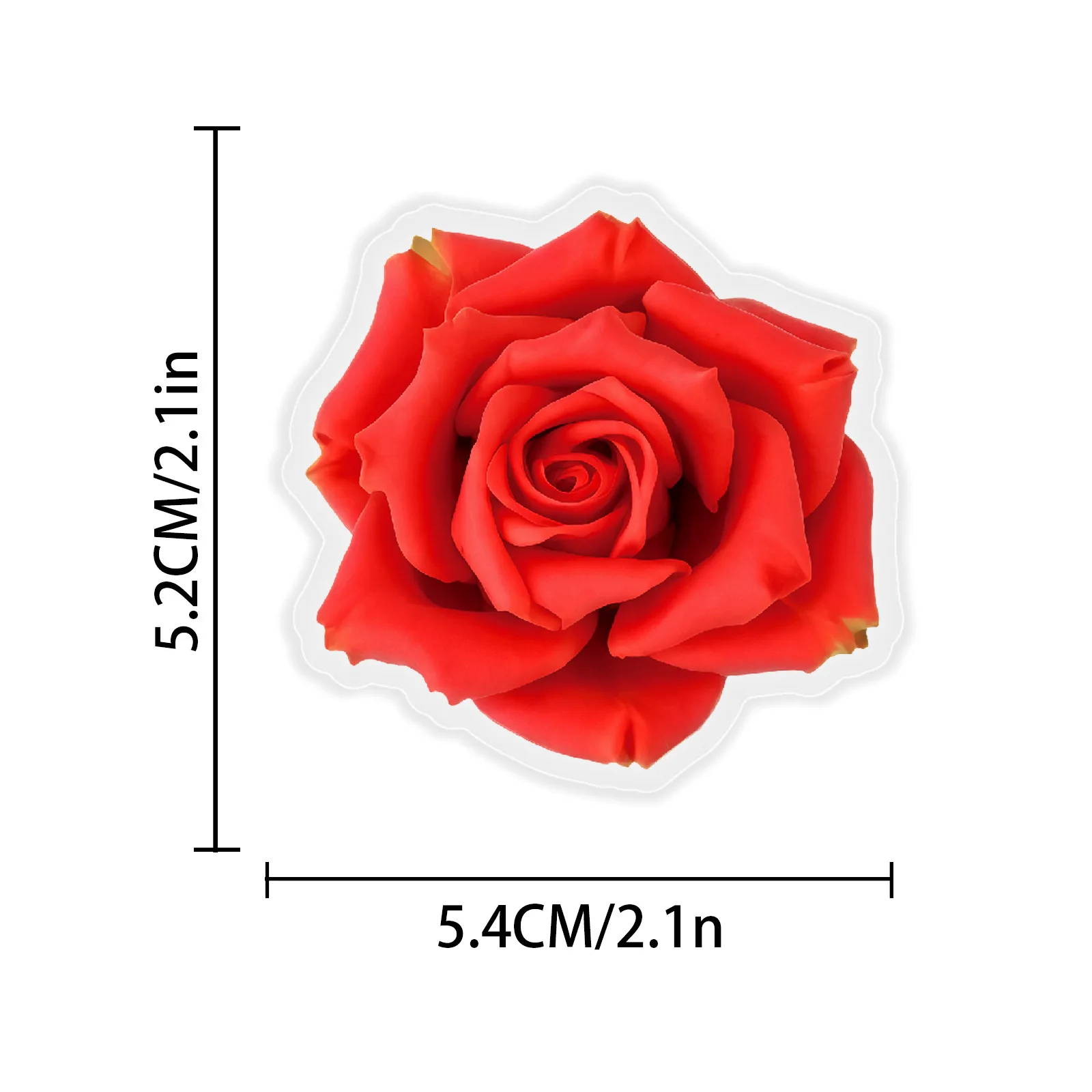 50/100 Pcs Retro Fresh Valentine Theme PET Clear Stickers DIY for Phone Laptop File Holder Desk Window Atmosphere Decor Decals view 6