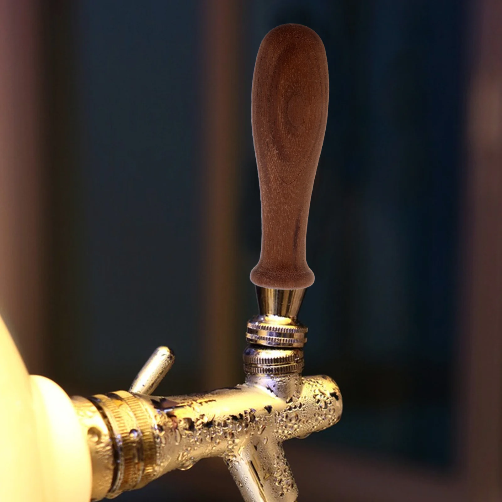 

Classic Wooden Beer Tap Handle Ergonomic Design for Easy Grip Keg Dispenser Faucet Replacement Suitable Bars Pubs Home Brew