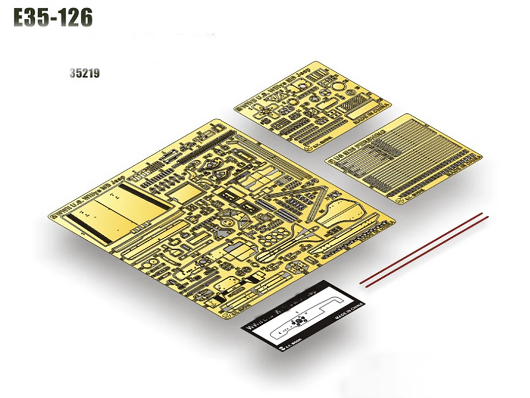 1/35 E35-126  Details Up Metal Etching Parts For TAMIYA 35219 Model Making Hobby DIY Model Cars Not Included