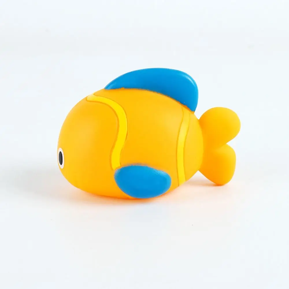 Toddlers Infant Fish Animals Baby Bath Toys Soft PVC Spray Water Shower Toy Cartoon Squeeze Swimming Water Toys Bathroom