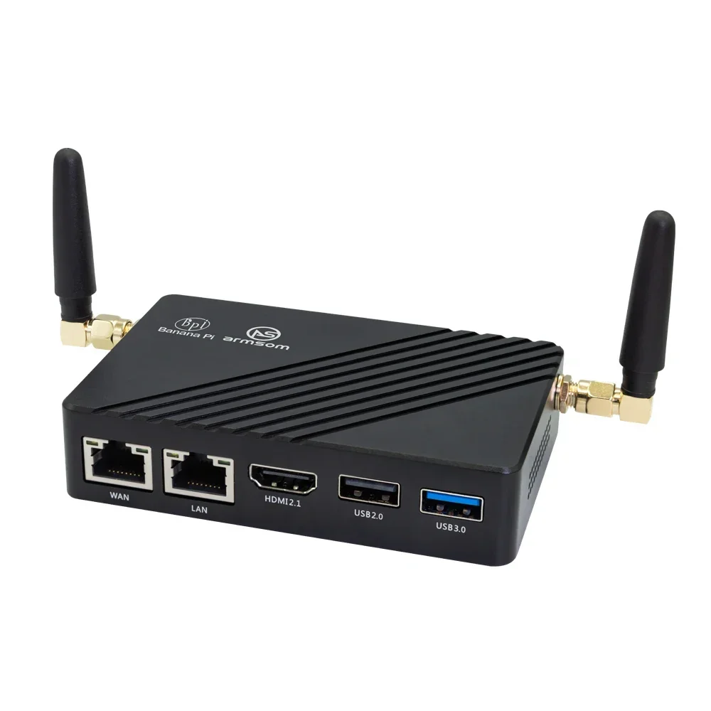 Banana Pi BPI-M5 Pro RK3576 EDGE กล่องคอมพิวเตอร์สำหรับ NAS GATEWAY Rockchip บอร์ดพัฒนา RK3576