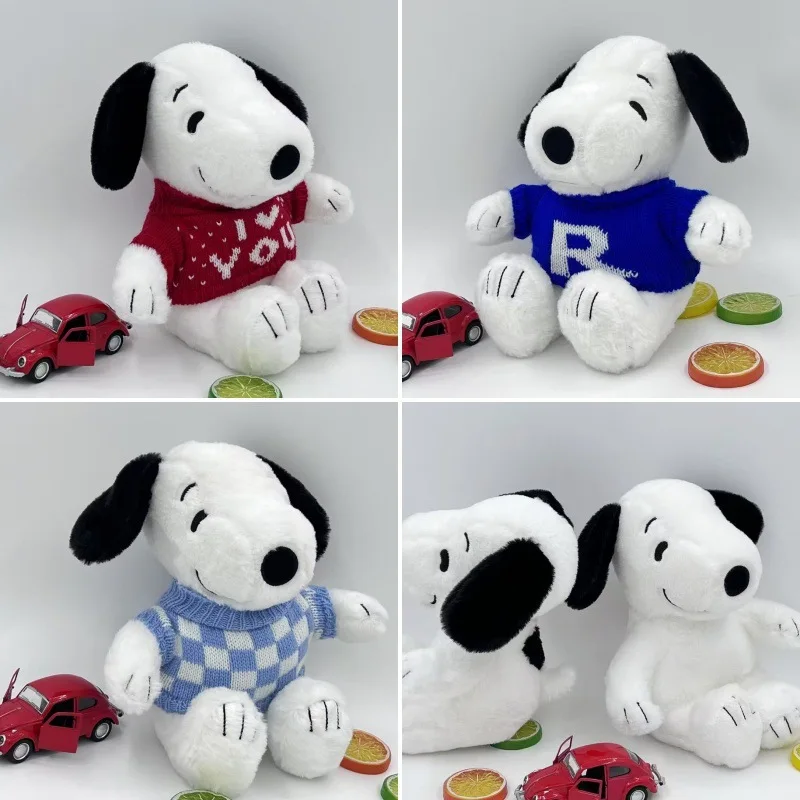 

MINISO Snoopy Plush Toy Cute Stuffed Cartoon Doll Gift Animal Character for Children's Birthday Christmas Collectible Soft Toy