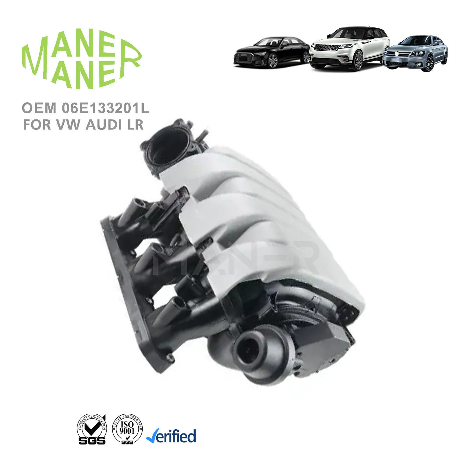 MANRE 06E133201L 06E133201Q 06E133201H Auto Engine Systems manufacture well made Intake Manifold for  A6 S6 Avant quattrocustom